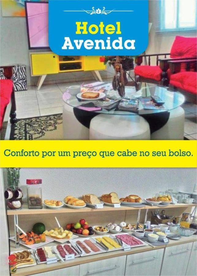 Hotel Avenida Chapeco Bagian luar foto